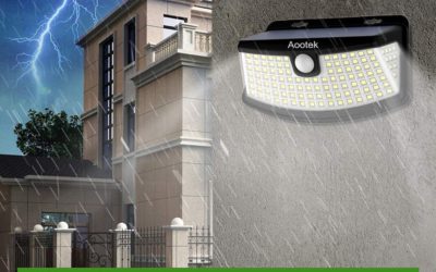 Outdoor Solar Powered Security Lights