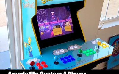 Arcade1Up Custom 4 Player Control Panel Mod (99 Lives Arcade)